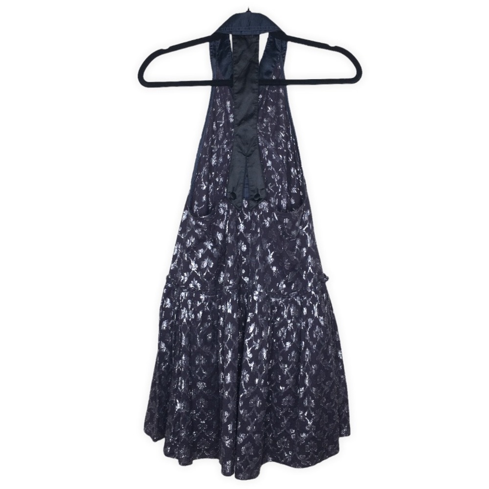 Free People New Romantics Tuxedo Halter Dress - Picture 3 of 11